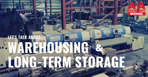 Benefits of Machinery Warehousing & Storage