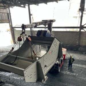 Install of New Grizzly Conveyor